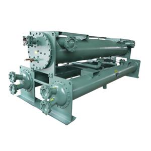 Inundado tipo Shell e Tubo trocador de calor Condensador De Água Do Mar Marinho Anti corrosão Refrigerado trocador de calor - Product Image 6