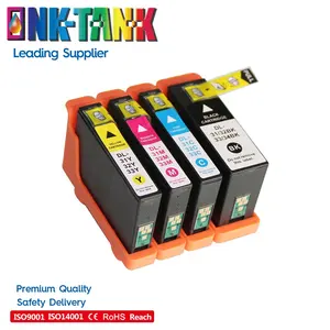 INK-TANK 21 22 23 24 31 32 33 34 DW905 DW906 tinta InkJet warna Premium kompatibel untuk DELL V525w V725w Printer