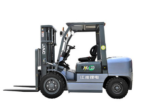 Nuovo Carrello Elevatore <span class=keywords><strong>Elettrico</strong></span> Jac Usato, a Batteria, con Certificazione CE, Ancora Funzionante, per Carichi fino a 2.5t (2.5 tonnellate, 3000 kg), Idraulico - Product Image 2