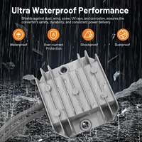 Adaptateur secteur 12V 12-24V 30V 3.5A avec prise allume-cigare pour Starlink Mini, résistant à l'eau, protection contre les courts-circuits, pour camping-car et voiture