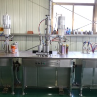 Machine de remplissage d'aérosol WD40 en vente directe d'usine