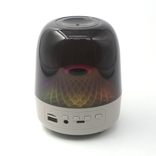 TG463 5W Wireless BT Speaker Desktop Audio Subwoofer with RGB LED Lighting Card Slot Battery Creative Gift Colorful handsfree