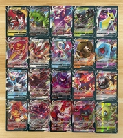 Version Française de 100 Cartes pour Jeu de Cartes à Collectionner Pokémon TCG V Vmax Étincelant Imprimé sur Papier