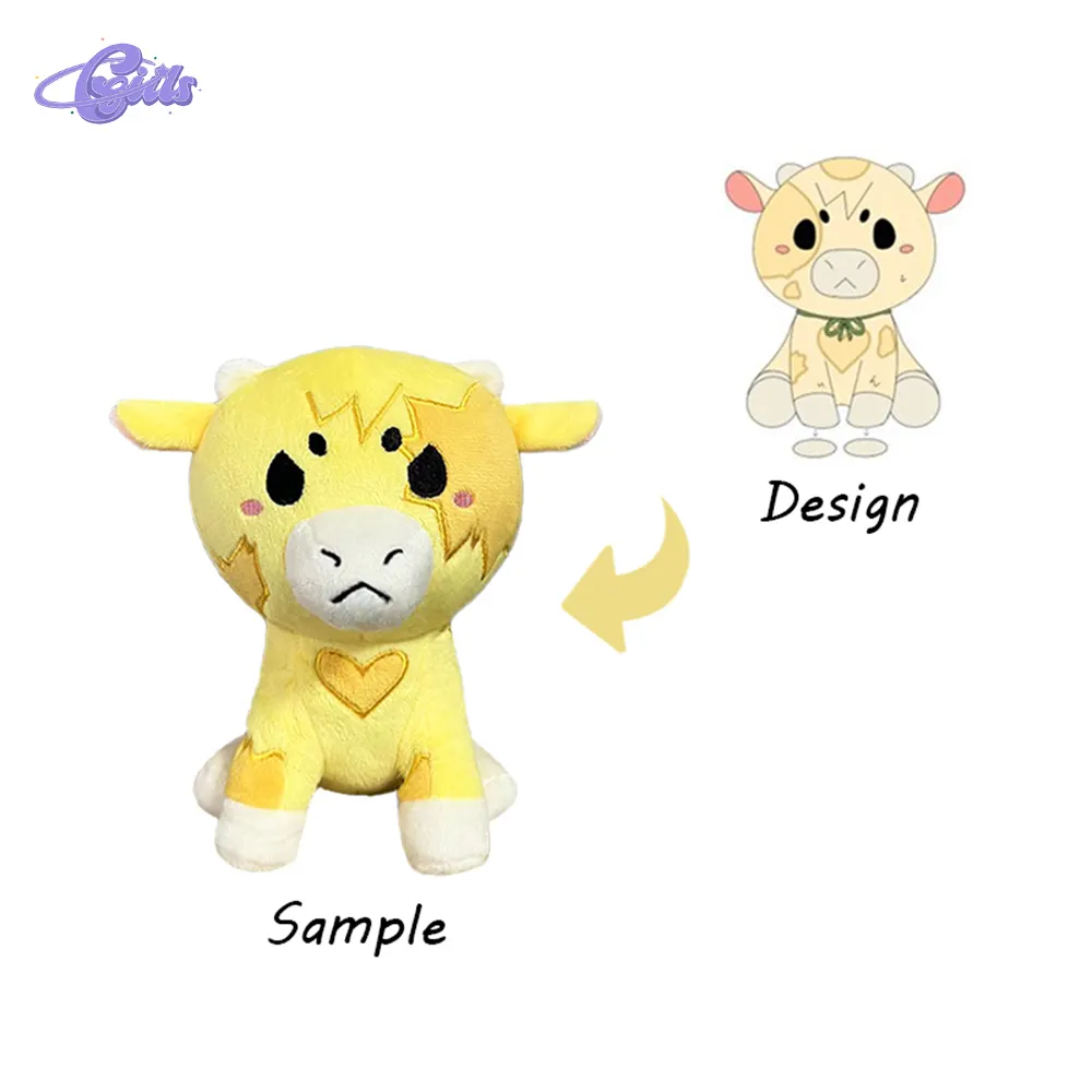 Eco-friendly Fabrics Wholesale Custom Cute Stuffed Animal Plush Toy Dog