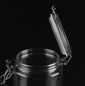68oz 2000ml Large Round Plastic <strong>Jars</strong> Kichen <strong>Containers</strong> Airtight Storage <strong>Set</strong> With Silicone Seal Ring - Product Image 4