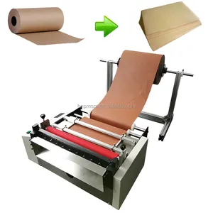 Durable Paper Roll To Sheet Cutter Excellent A4 Size Sheet Label Die Cutting Machine For Bags