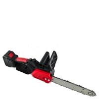 Tronçonneuse électrique industrielle mini 21V 1350W haute puissance de 12 pouces à une main pour bricolage, avec pas de 0,325 po et batterie au lithium (OEM disponible)