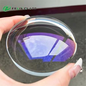 เคลือบฟิล์มสีน้ำเงิน HMC คุณภาพสูง 1.56 สำหรับเลนส์ใสแบบมองเดี่ยว ป้องกันการมองเห็นสี - Product Image 1