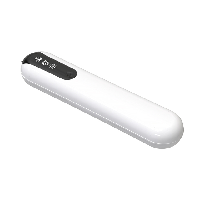 New Arrival Commercial UV LED Portable Travel Toothbrush Sterilizer with Container Holder for Home or Office Use