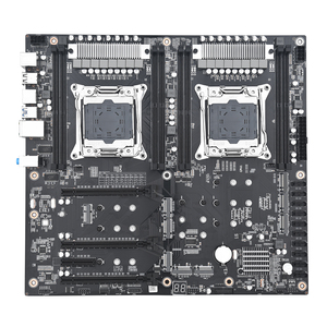 Jingsha X99 dual <span class=keywords><strong>cpu</strong></span> mainboard <span class=keywords><strong>ddr4</strong></span> lga 2011-3 soquete x99 gaming <span class=keywords><strong>desktop</strong></span> X99 dual motherboard - Product Image 1