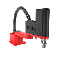 Robot Scara BORUNTE Petit Robot Automatique Intelligent 4 Axes Bras Articulé Long de 600 mm Industriel PLC Moteur IP40