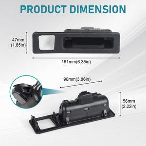 Interrupteur de déverrouillage de coffre 51247368753 pour BMW F10 F22 F23 F25 F30 F31, pièce de rechange noire - Product Image 2