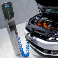 Distributeur BESEN Station de recharge rapide pour véhicule électrique 32A 7kW Wallbox chargeur de voiture domestique