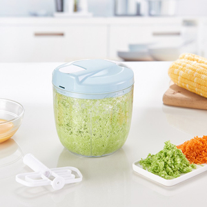 Trituradora Manual <span class=keywords><strong>de</strong></span> alimentos, trituradora <span class=keywords><strong>de</strong></span> verduras, hierbas, cebollas, ajo, Chpoper, picadora <span class=keywords><strong>de</strong></span> carne, nueva cocina - Product Image 3