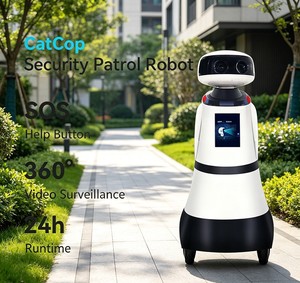 Robot de Patrulla de Seguridad Capcop, Robot Autónomo de Inspección de Seguridad 24/7 para Parques Industriales y Fábricas - Product Image 1