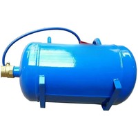 Outil de gonflage rapide de cylindre à double usage de 5 gallons pour les pneus automobiles