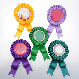 Biểu Tượng Tùy Chỉnh Satin <span class=keywords><strong>Ribbon</strong></span> Hoa Hồng Giải Thưởng Race <span class=keywords><strong>Ribbon</strong></span> Hoa Huy Hiệu Cho Tốt Nghiệp Thể Thao Và Khiêu Vũ - Product Image 2