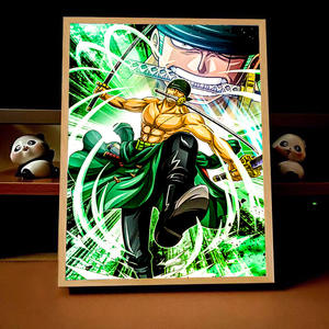 Cornice di pittura a LED 3D lampada miracolosa gioco di religione Custom migliori regali di compleanno camera da letto scrivania arredamento Dropshipping - Product Image 5