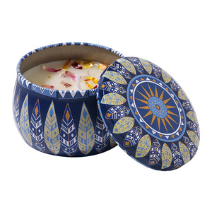 Velas Aromáticas de Cera de Soja em Lata para o Dia dos Namorados e Presentes de Natal, Criativas e com Fragrância - Product Image 5