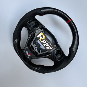 عجلة قيادة من ألياف الكربون الحقيقية بسعر منخفض من RPPF لسيارة تويوتا كورولا 2014-2017 - Product Image 3