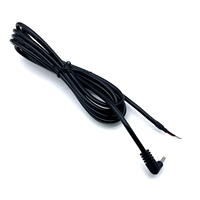 Cable de Alimentación CC de 5.5*2.1mm Macho a Hembra, Cable de Extensión de Alimentación CC de 5.5 x 2.1mm, Cables de Alimentación de 12v 24v