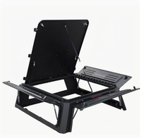 Couvercle de benne rigide pliable manuel en aluminium robuste et personnalisable, étanche, avec verrouillage, pour Toyota Tundra Daily