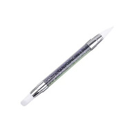 Vente en gros de stylo perforateur en silicone à double tête stylo d'art des ongles outil de pointillage pour l'art des ongles stylo en silicone polyvalent outil de bricolage pour les ongles
