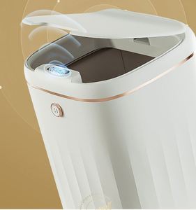 Poubelle intelligente en plastique 20L/22L/24L avec capteur et couvercle, mini poubelle à induction électrique pour la chambre à coucher - Product Image 6