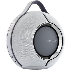 ลำโพงพกพาอัจฉริยะ For Mania สีเทาอ่อน ดีไซน์พรีเมียมกะทัดรัด เสียงคุณภาพสูง กันน้ำ ควบคุมด้วยเสียง เสียงเบสหนักแน่น - Product Image 1