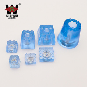 Pads de protection transparents Disiwei pour pieds de meubles, avec et sans rondelle, pour tables et chaises, antidérapants et silencieux - Product Image 3
