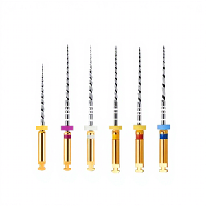 Limes endodontiques rotatives Niti à activation thermique, super-limes Niti dentaires pour le traitement endodontique des canaux radiculaires - Product Image 1