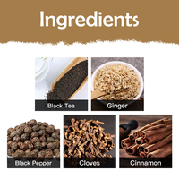 Thé masala chai avec note de thé noir classique de marque privée avec thé biologique personnalisé masala chai