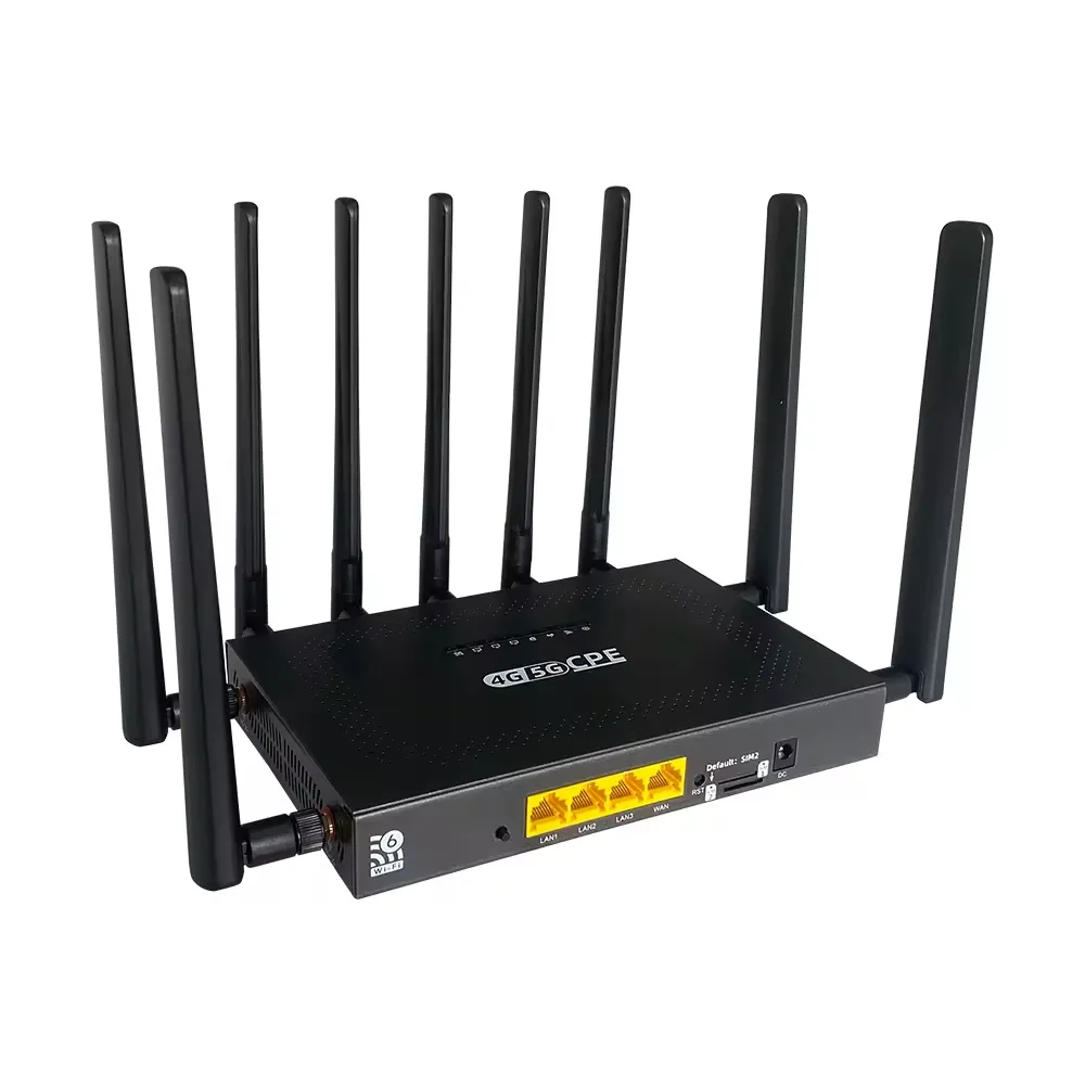 MT7981B Openwrt 21 Wifi6 AX3000 router wifi 5g dengan slot kartu sim ganda