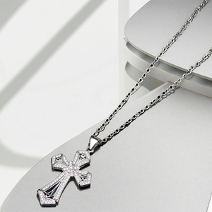 Productos <span class=keywords><strong>de</strong></span> Moda, Joyería Chapada en <span class=keywords><strong>Oro</strong></span> Blanco <span class=keywords><strong>de</strong></span> <span class=keywords><strong>18</strong></span> Quilates, Diseños <span class=keywords><strong>de</strong></span> Collar con Latido <span class=keywords><strong>de</strong></span> Corazón <span class=keywords><strong>de</strong></span> Plata, 30 Gramos - Product Image 4