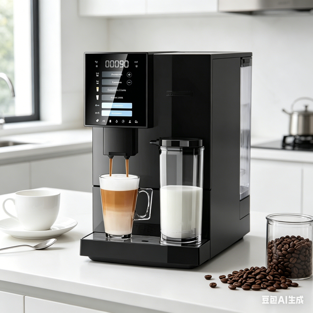 Slim Coffee Machine Bean to Cup Commercia Fully Automatic Espresso Coffee Machine with Touch Screen