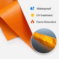 Bâche en PVC enduit robuste 610G, imperméable et résistante aux UV, pour barrière de confinement marine et barrage anti-pétrole en tissu PVC