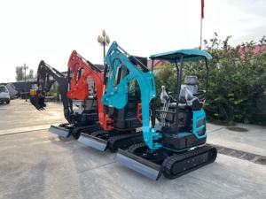 Miniexcavadora de pluma oscilante de 1 tonelada y 1,8 toneladas, miniexcavadora de 2 toneladas, gran oferta, accesorio de excavadora con cabina, máquina de 2 toneladas - Product Image 2