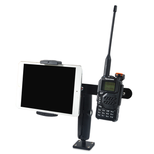 YNIBST Heavy Duty Drill Base Support de voiture pour iPad 5-13 pouces <span class=keywords><strong>Samsung</strong></span> <span class=keywords><strong>Galaxy</strong></span> Tab,GPS, Support de micro talkie-walkie portable réglable - Product Image 6