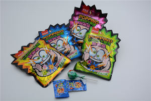 Bonbons Pop <span class=keywords><strong>Rock</strong></span> aux saveurs de fruits mélangés OEM, bonbons pétillants avec <span class=keywords><strong>sucette</strong></span> - Product Image 2