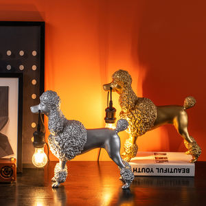 Lampada da tavolo cane in resina con lampada da tavolo a tema orango con animali lampada da tavolo <span class=keywords><strong>Art</strong></span> per luce notturna per camera da letto decorazione ufficio - Product Image 3