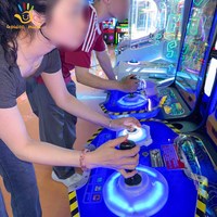 Nouvelle machine de jeu de tir à mouvement pour deux joueurs, à monnayeur, Mecha Strike, pour centre commercial, salle d'arcade, parc à thème