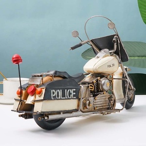 Modellino di <span class=keywords><strong>Moto</strong></span> Vintage <span class=keywords><strong>in</strong></span> Metallo, Decorazione Rustica per la Casa, <span class=keywords><strong>Regalo</strong></span> di Compleanno per Bambini - Product Image 5
