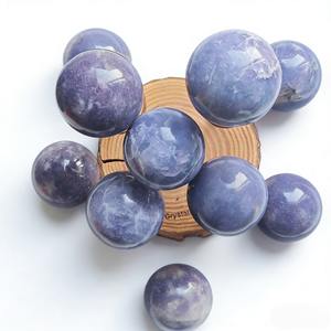 Venta al por Mayor de Bolas de Jade Púrpura Bohemio de Alta Calidad, 5-6cm, Pulimentadas, Decoración Única para el Hogar, Cristal para Fiestas, Tendencia de Moda - Product Image 6