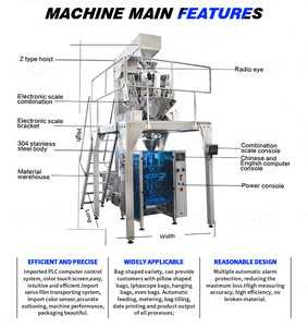 Máquina Automática para Empacar Papas Fritas con Nitrógeno a <span class=keywords><strong>Precio</strong></span> <span class=keywords><strong>de</strong></span> Fábrica - Product Image 5