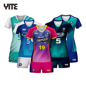 All'ingrosso maglia da <span class=keywords><strong>pallavolo</strong></span> <span class=keywords><strong>di</strong></span> alta qualità completo sublimata per ragazze uniforme da <span class=keywords><strong>pallavolo</strong></span> <span class=keywords><strong>Set</strong></span> - Product Image 1
