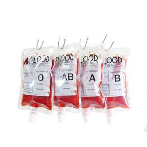 Bolsas de <span class=keywords><strong>sangre</strong></span> de Halloween de 250ml de alta calidad, bolsa de retorta para bebidas para Vodka, agua Mineral, cerveza, champán, <span class=keywords><strong>Tequila</strong></span> en Stock - Product Image 1