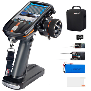 RadioLink RC8X Émetteur <span class=keywords><strong>radio</strong></span> <span class=keywords><strong>RC</strong></span> 2,4 GHz 8-16 canaux avec écran tactile IPS et télémetrie pour voiture <span class=keywords><strong>RC</strong></span>, bateau, crawler, robot - Product Image 1