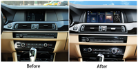 Unité de navigation Android tout-en-un 10,25 pouces compatible BMW Série 5 (système CIC/NBT) F10/F11 11-17 IPS avec aide au recul sans fil