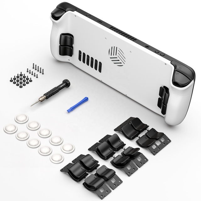 JSAUX Case Set Front Cover & Back Plate Vents Steam Deck