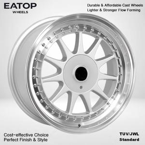 Rines EATOP de 17 Pulgadas para Autos Hartge 8J/9J, PCD5x120, Rines Modificados Originales Compatibles con <span class=keywords><strong>BMW</strong></span> Serie 5 E34E39E60 <span class=keywords><strong>525</strong></span> 530 X3X4X5 - Product Image 1